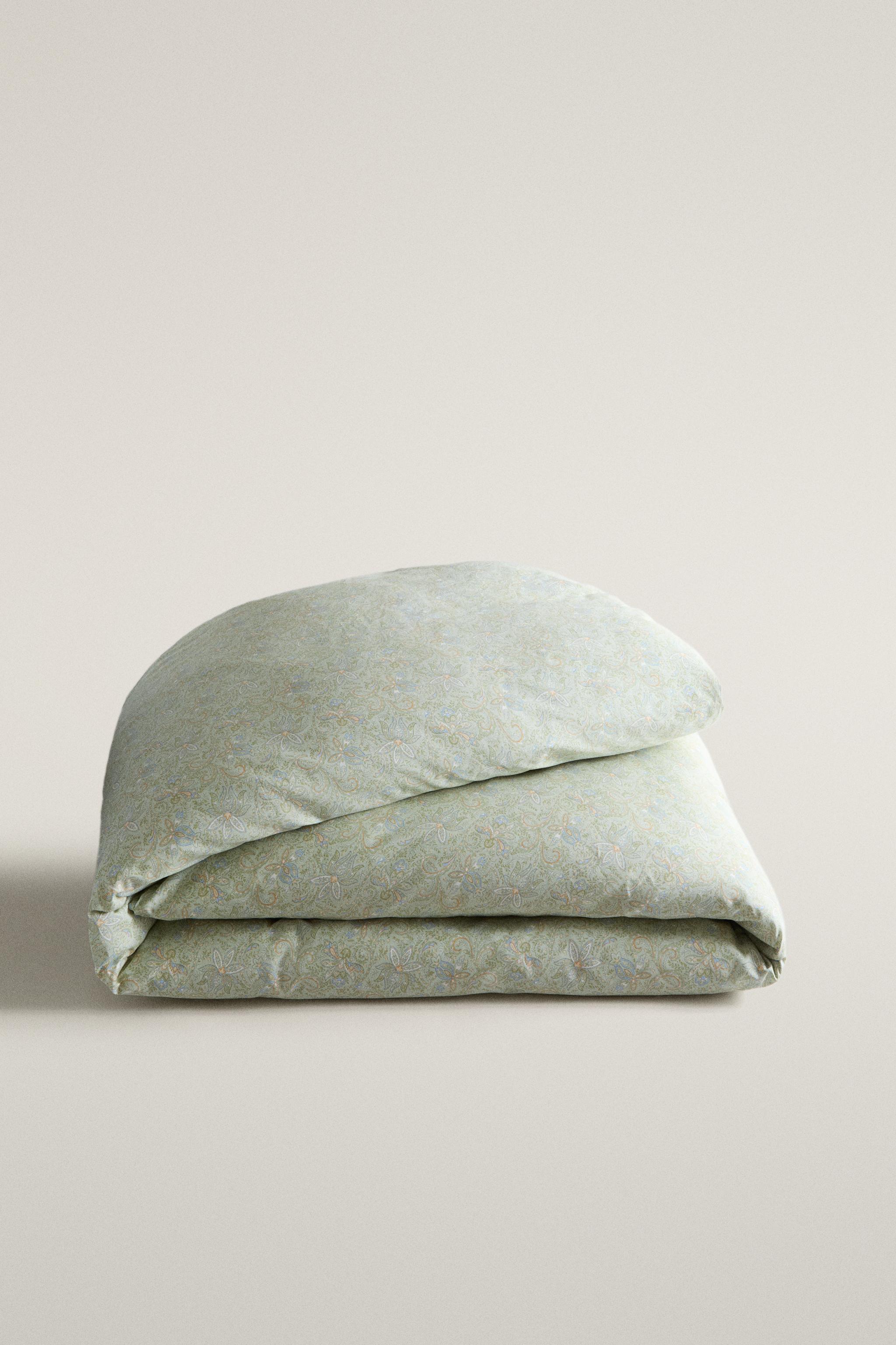 PAISLEY SATEEN DUVET COVER